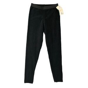 Vintage All Seasons Sportswear Tight Womens L Large Black Fleece Lined Pull On